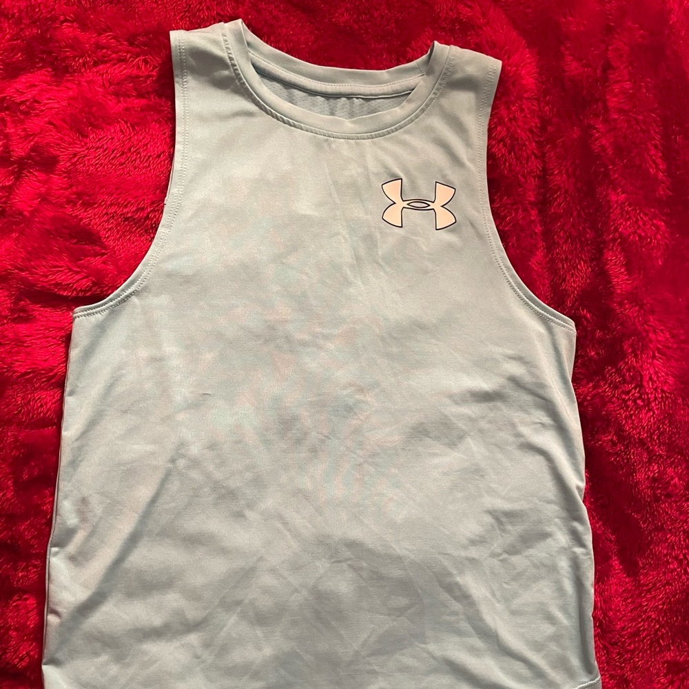 Under Armour Tank Top Light Teal Size S Small